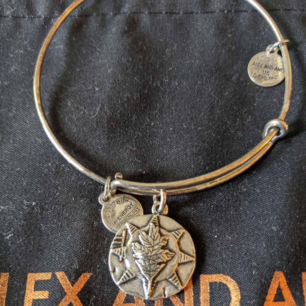Alex and Ani Oak Bracelet